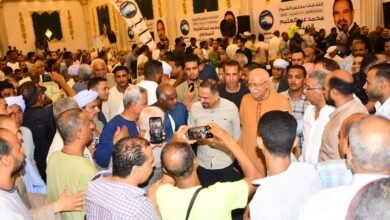 مؤتمر جماهيري حاشد لدعم النائب عبد العليم الضبعاوي في جولة الإعادة لانتخابات الشيوخ بالأقصر